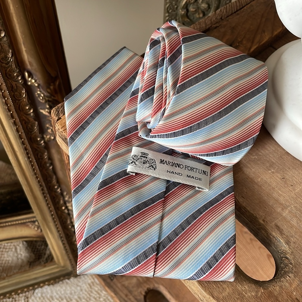 Mariano Fortuni‎ Handmade Silk Tie